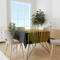 Personalised Tonga Ha apai High School Tablecloth Ngatu Fonulei Pattern