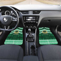 Personalised Tonga Saineha High School Car Mats Polynesian Ngatu Tribal