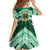 Personalised Tonga Saineha High School Family Matching Off Shoulder Maxi Dress and Hawaiian Shirt Polynesian Ngatu Tribal