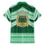 Personalised Tonga Saineha High School Family Matching Off Shoulder Maxi Dress and Hawaiian Shirt Polynesian Ngatu Tribal