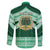 Personalised Tonga Saineha High School Family Matching Off Shoulder Maxi Dress and Hawaiian Shirt Polynesian Ngatu Tribal