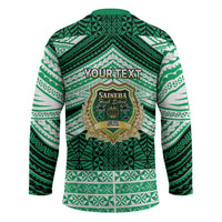 Personalised Tonga Saineha High School Hockey Jersey Polynesian Ngatu Tribal - Polynesian Pride