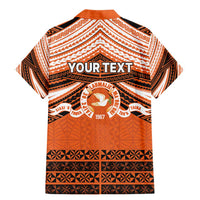 Personalised Tonga Tailulu College Family Matching Mermaid Dress and Hawaiian Shirt Polynesian Ngatu Tribal LT9 - Polynesian Pride
