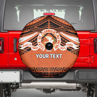 Personalised Tonga Tailulu College Spare Tire Cover Polynesian Ngatu Tribal LT9 - Polynesian Pride