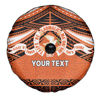 Personalised Tonga Tailulu College Spare Tire Cover Polynesian Ngatu Tribal LT9 - Polynesian Pride