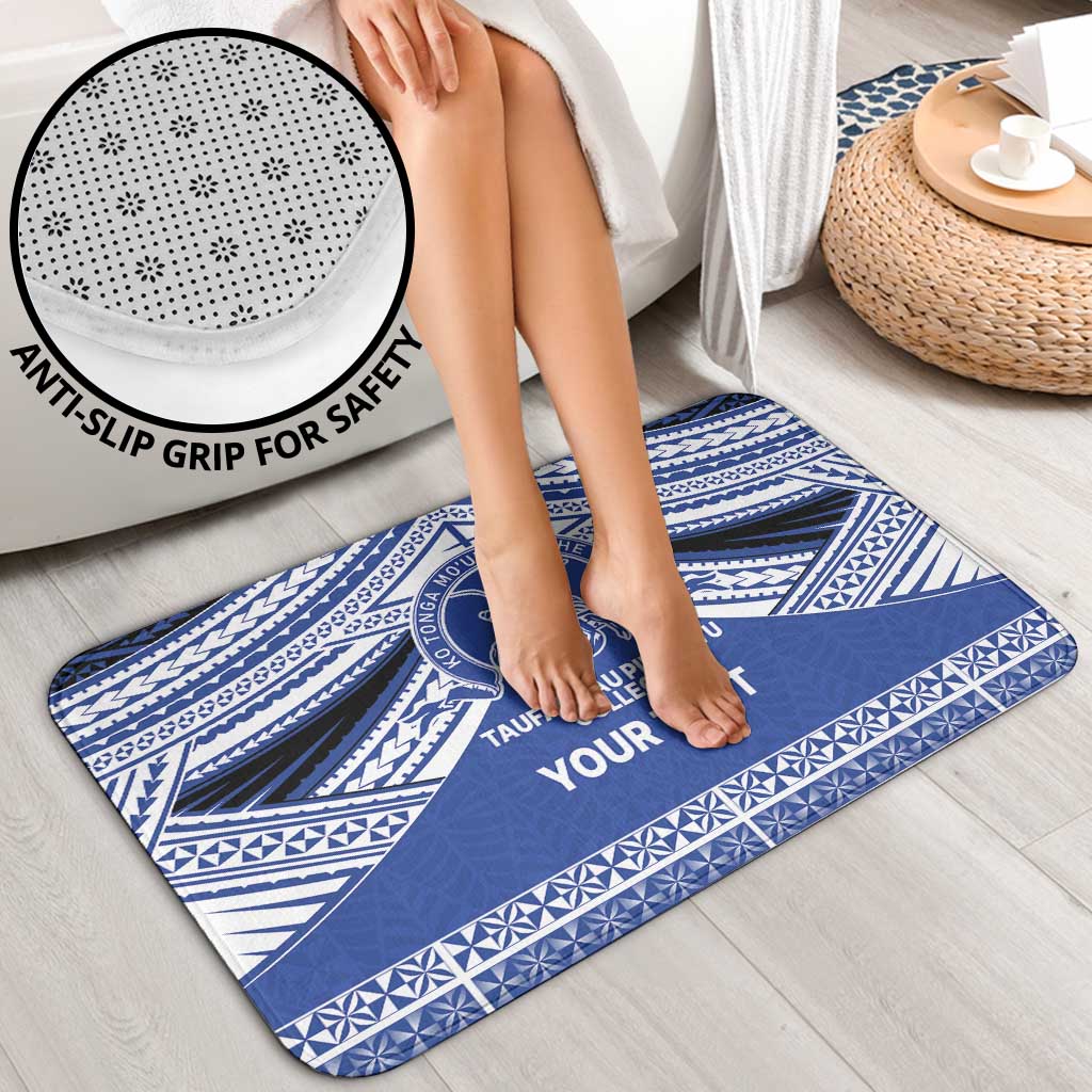 Personalised Tonga Taufa'ahau Pilolevu College Bathroom Set Polynesian Ngatu Tribal - Polynesian Pride