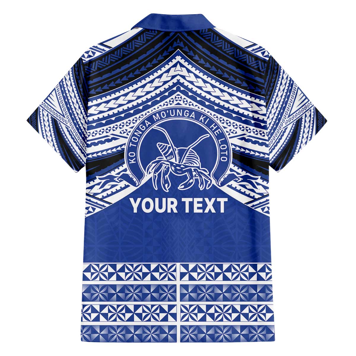 Personalised Tonga Taufa'ahau Pilolevu College Family Matching Off The Shoulder Long Sleeve Dress and Hawaiian Shirt Polynesian Ngatu Tribal LT9 - Polynesian Pride