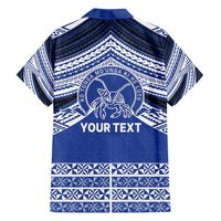 Personalised Tonga Taufa'ahau Pilolevu College Family Matching Tank Maxi Dress and Hawaiian Shirt Polynesian Ngatu Tribal LT9 - Polynesian Pride