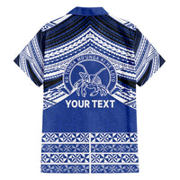 Personalised Tonga Taufa'ahau Pilolevu College Hawaiian Shirt Polynesian Ngatu Tribal