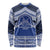 Personalised Tonga Taufa'ahau Pilolevu College Long Sleeve Shirt Polynesian Ngatu Tribal