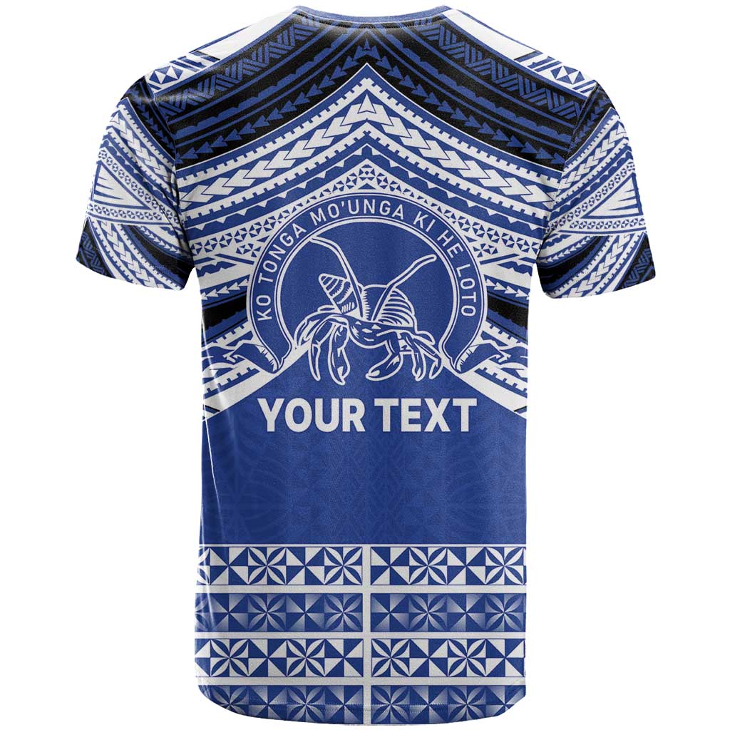 Personalised Tonga Taufa'ahau Pilolevu College T Shirt Polynesian Ngatu Tribal