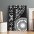 Black Tongan Ngatu Fonulei Pattern Canvas Wall Art