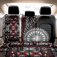Red Tongan Ngatu Fonulei Pattern Back Car Seat Cover