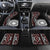 Red Tongan Ngatu Fonulei Pattern Car Mats