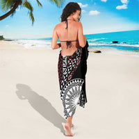 Red Tongan Ngatu Fonulei Pattern Sarong