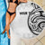 Hawaii and Japanese Culture Personalised Beach Blanket With Polynesian Tribal Tattoo Style