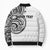 Hawaii and Japanese Culture Personalised Bomber Puffer Jacket With Polynesian Tribal Tattoo Style - Polynesian Pride
