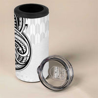 Hawaii and Japanese Culture Personalised 4 in 1 Can Cooler Tumbler With Polynesian Tribal Tattoo Style LT9 - Polynesian Pride
