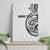 Hawaii and Japanese Culture Personalised Canvas Wall Art With Polynesian Tribal Tattoo Style