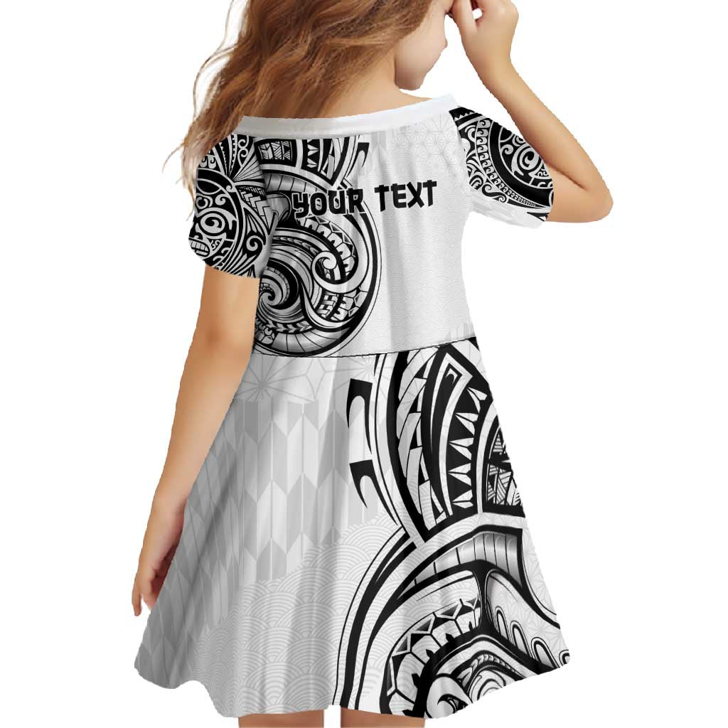Hawaii and Japanese Culture Personalised Family Matching Off Shoulder Maxi Dress and Hawaiian Shirt With Polynesian Tribal Tattoo Style LT9 - Polynesian Pride