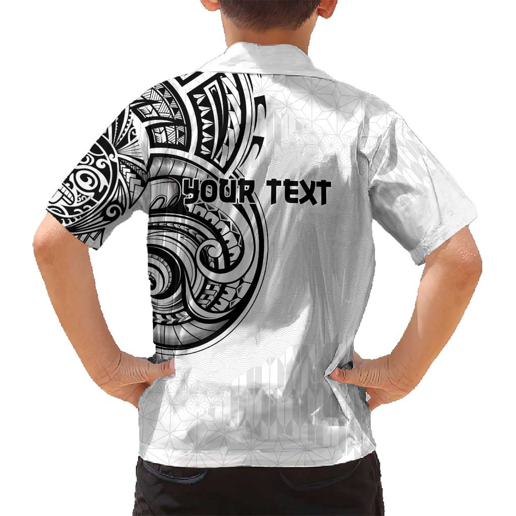 Hawaii and Japanese Culture Personalised Family Matching Summer Maxi Dress and Hawaiian Shirt With Polynesian Tribal Tattoo Style LT9 - Polynesian Pride