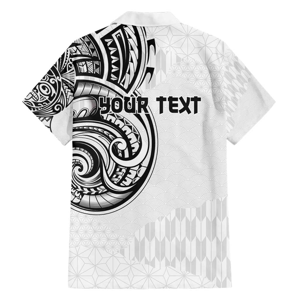 Hawaii and Japanese Culture Personalised Family Matching Summer Maxi Dress and Hawaiian Shirt With Polynesian Tribal Tattoo Style LT9 - Polynesian Pride