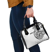 Hawaii and Japanese Culture Personalised Shoulder Handbag With Polynesian Tribal Tattoo Style