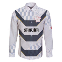 Japan Pacific Rugby 2022-23 Custom Family Matching Off The Shoulder Long Sleeve Dress and Hawaiian Shirt Black Sakura Japanese Wave Pattern