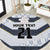 Japan Pacific Rugby 2022-23 Custom Round Carpet Black Sakura Japanese Wave Pattern