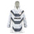 Japan Pacific Rugby 2022-23 Custom Wearable Blanket Hoodie Black Sakura Japanese Wave Pattern