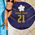 Japan Pacific Rugby 2022-23 Custom Beach Blanket Blue Sakura Japanese Wave Pattern