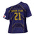 Japan Pacific Rugby 2022-23 Custom Cross Shoulder Shirt Blue Sakura Japanese Wave Pattern - Polynesian Pride