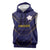 Japan Pacific Rugby 2022-23 Custom Sleeveless Hoodie Blue Sakura Japanese Wave Pattern - Polynesian Pride