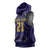Japan Pacific Rugby 2022-23 Custom Sleeveless Hoodie Blue Sakura Japanese Wave Pattern - Polynesian Pride