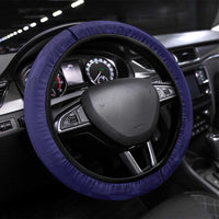 Japan Pacific Rugby 2022-23 Steering Wheel Cover Blue Sakura Japanese Wave Pattern