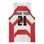 Japan Pacific Rugby 2022-23 Custom Basketball Jersey Red Sakura Japanese Wave Pattern - Polynesian Pride
