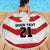 Japan Pacific Rugby 2022-23 Custom Beach Blanket Red Sakura Japanese Wave Pattern