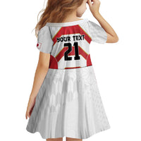 Japan Pacific Rugby 2022-23 Custom Family Matching Mermaid Dress and Hawaiian Shirt Red Sakura Japanese Wave Pattern