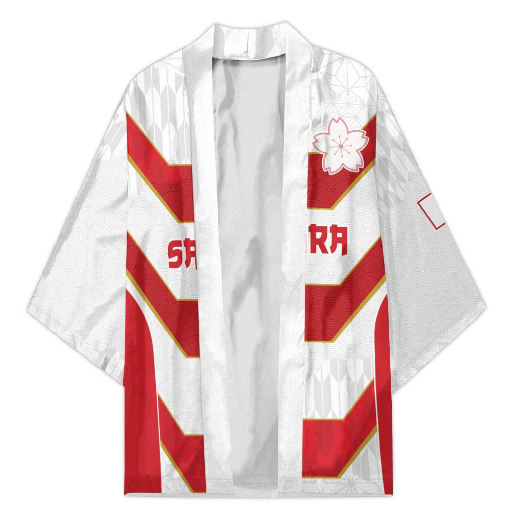 Japan Pacific Rugby 2022-23 Custom Kimono Red Sakura Japanese Wave Pattern - Polynesian Pride