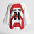 Japan Pacific Rugby 2022-23 Custom Kimono Sleeve Blouse Red Sakura Japanese Wave Pattern - Polynesian Pride