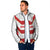 Japan Pacific Rugby 2022-23 Custom Padded Jacket Red Sakura Japanese Wave Pattern - Polynesian Pride