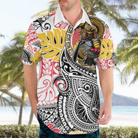 Japanese Samurai Warrior Hawaiian Shirt Colorful Polynesian Tattoo Style LT9 - Polynesian Pride
