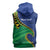 Solomon Islands Independence Day 1978 Personalised Sleeveless Zip Hoodie Polynesian Pattern with Flag Style - Polynesian Pride
