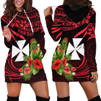 Custom Wallis and Futuna Hoodie Dress Happy Territory Day LT9 - Polynesian Pride
