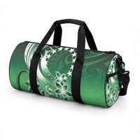Cook Islands Tattoo Duffle Bag Plumeria Polynesian Pattern LT9 - Polynesian Pride