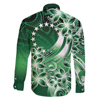 Cook Islands Tattoo Family Matching Off The Shoulder Long Sleeve Dress and Hawaiian Shirt Plumeria Polynesian Pattern LT9 - Polynesian Pride
