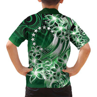 Cook Islands Tattoo Family Matching Short Sleeve Bodycon Dress and Hawaiian Shirt Plumeria Polynesian Pattern LT9 - Polynesian Pride