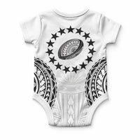 World Rugby Cook Islands Baby Onesie Kukis Make History LT9 - Polynesian Pride