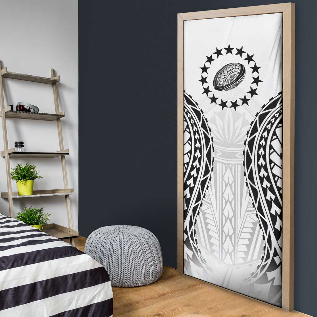 World Rugby Cook Islands Door Cover Kukis Make History - Polynesian Pride