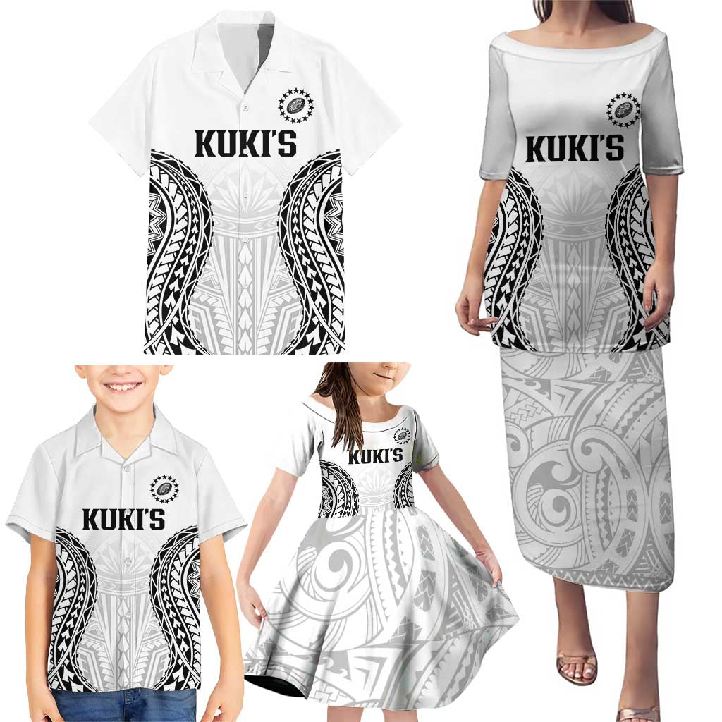 World Rugby Cook Islands Family Matching Puletasi and Hawaiian Shirt Kukis Make History - Polynesian Pride